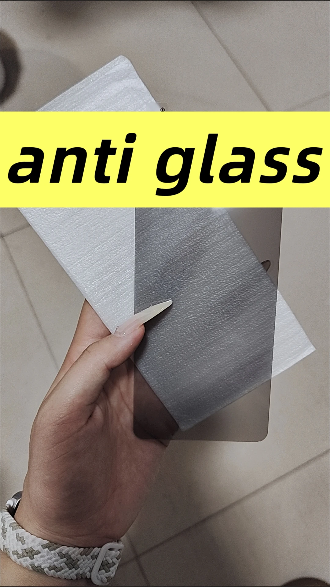 Anti Spy Privacy Glass Case - เคสป้องกันการสอดแนมสำหรับ Huawei Honor X30i X40i ฝาครอบบน