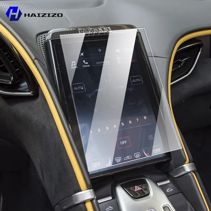 Matte Anti Glare Screen Protector - สำหรับเฟอร์รารีโรม่า 2023-2025 รถ GPS หน้าจอ LCD