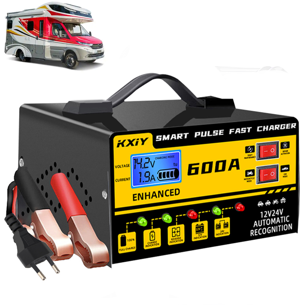 Chargers - เครื่องชาร์จแบตเตอรี่อัจฉริยะสำหรับรถยนต์ รถบ้าน รถบรรทุก รถพ่วง ตรวจจับแรงดันไฟฟ้า อุณหภูมิ