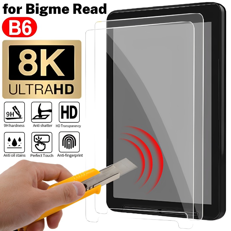 Matte Anti Glare Screen Protector - 1-3 ชิ้นตัวป้องกันหน้าจอแบบยืดหยุ่น HD ใส/เคลือบป้องกันแสงสะท้อนป้องกันรอยขีดข่วนฟิล์มป้องกันการรักษาด้วยตนเองสำหรับ Bigme Read