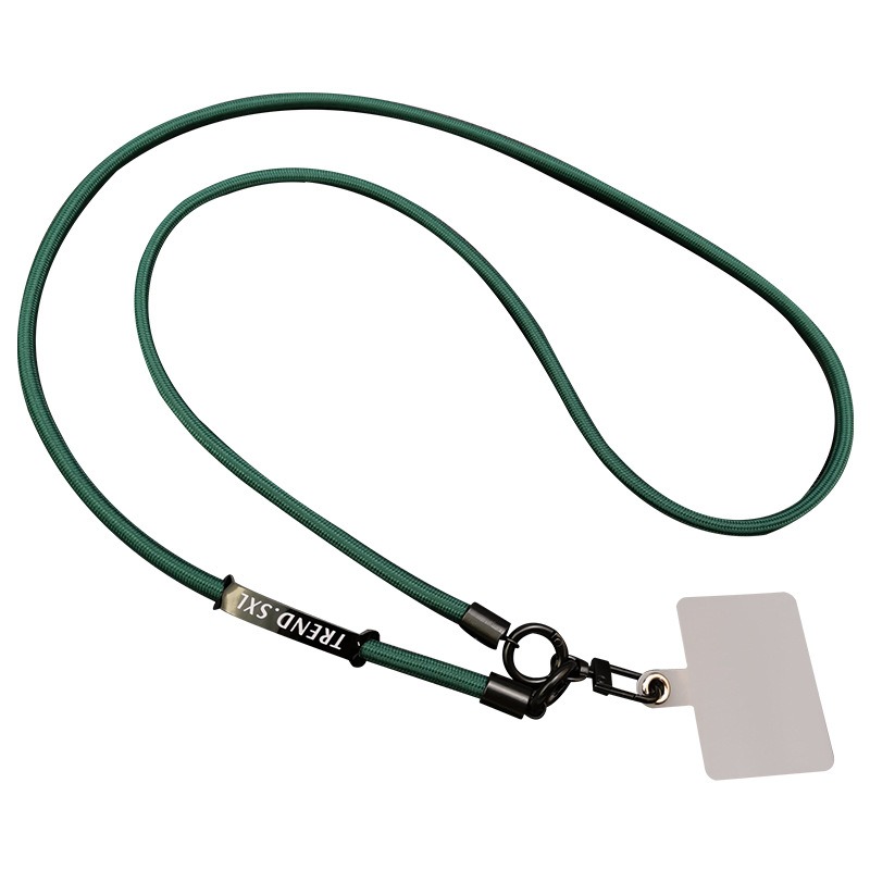 Crossbody Lanyard Neck Strap Case - สายคล้องโทรศัพท์แบบยาว สีพื้น สายคล้องคอ สายสะพายไหล่ สายคล้องมือ ป้องกันการสูญหาย