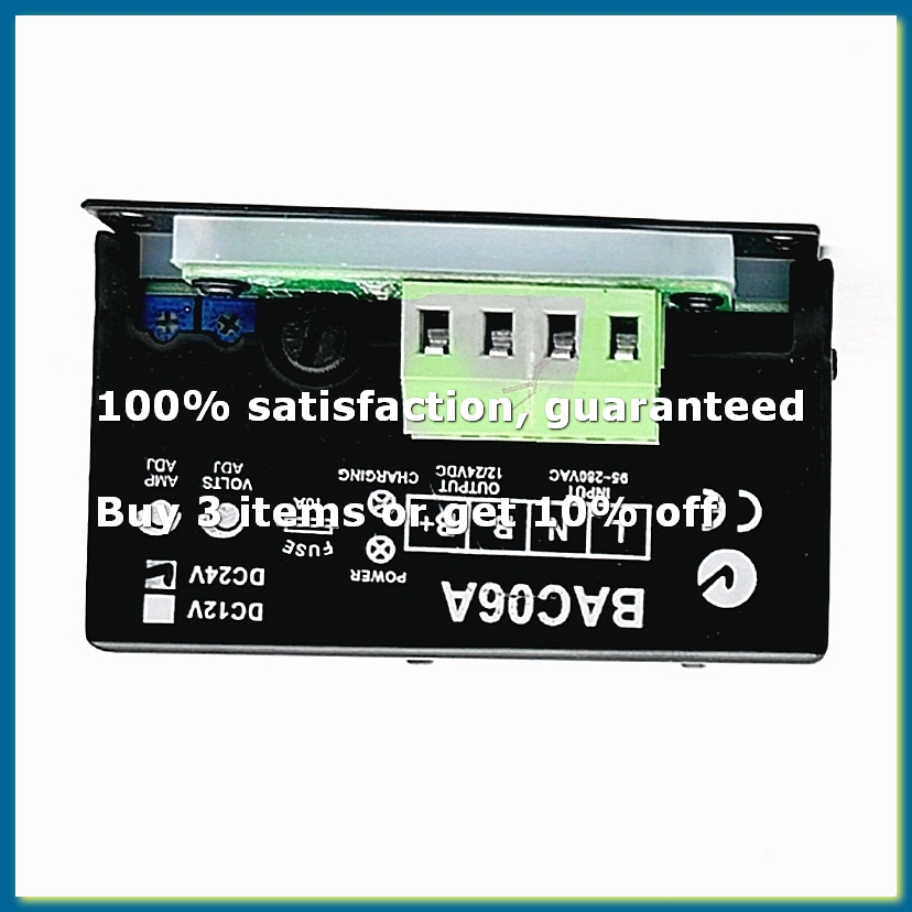 Chargers - BAC06A เครื่องชาร์จแบตเตอรี่อัจฉริยะ 24V เครื่องชาร์จแบตเตอรี่แบบลอยตัว เครื่องชาร์จแบตเตอรี่ Generator-A62I