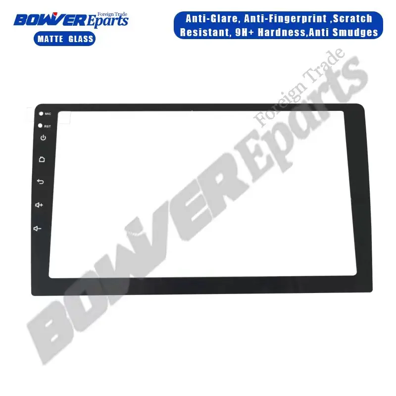 9 10.1นิ้วกระจกนิรภัยป้องกันหน - Matte Anti Glare Screen Protector บทวิจารณ์และราคา
