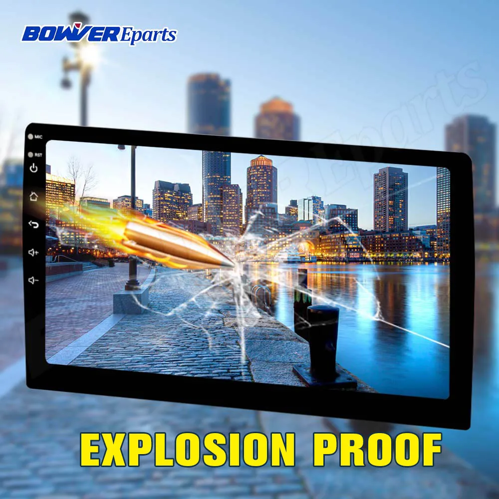 9 10.1นิ้วกระจกนิรภัยป้องกันหน - Matte Anti Glare Screen Protector บทวิจารณ์และราคา