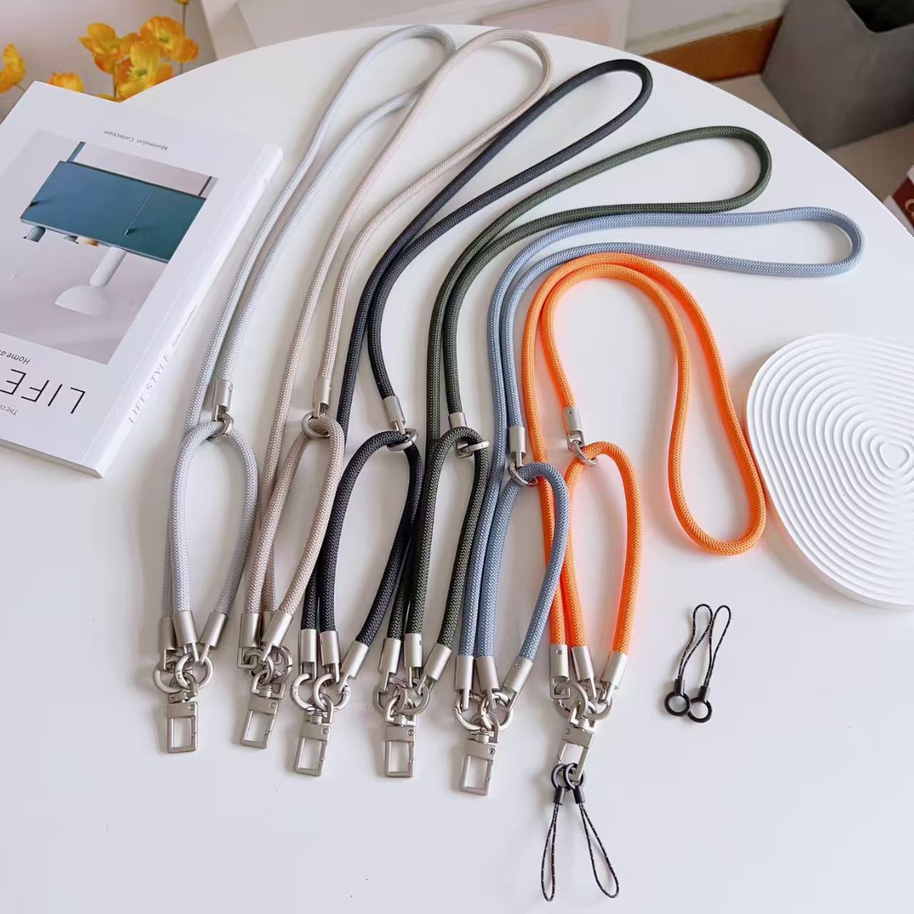 สายคล้องโทรศัพท์แบบไขว้ สายคล้ - Crossbody Lanyard Neck Strap Case บทวิจารณ์และราคา