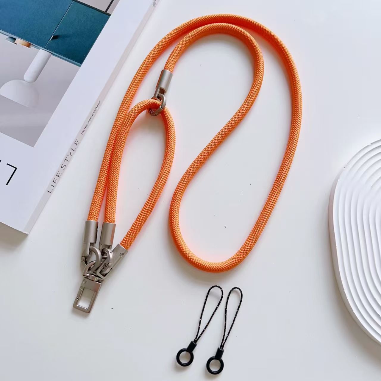 สายคล้องโทรศัพท์แบบไขว้ สายคล้ - Crossbody Lanyard Neck Strap Case บทวิจารณ์และราคา