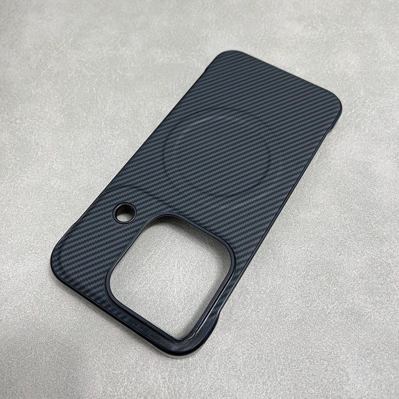 เคสโทรศัพท์แบบไร้ขอบลายคาร์บอน - Ultra Thin Frameless Phone Cover บทวิจารณ์และราคา