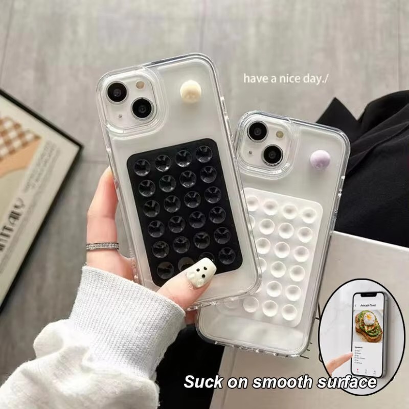 ที่ยึดติดผนังซิลิโคนแบบสุญญากา - Phone Cases บทวิจารณ์และราคา