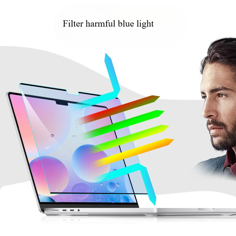 ป้องกันแสงสีฟ้า ฟิล์มกันรอยแม่ - Matte Anti Glare Screen Protector บทวิจารณ์และราคา