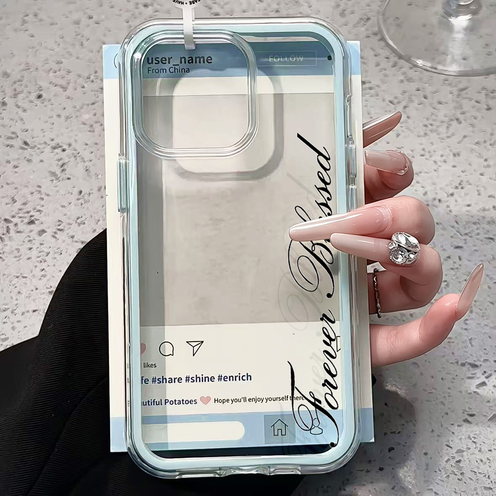 เคสโทรศัพท์ใสเรียบง่าย Forever - Clear Shockproof Bumper Case บทวิจารณ์และราคา