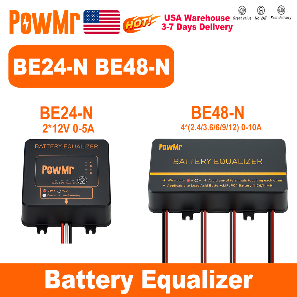 PowMr USA เครื่องปรับสมดุลแบตเ - Power Banks บทวิจารณ์และราคา