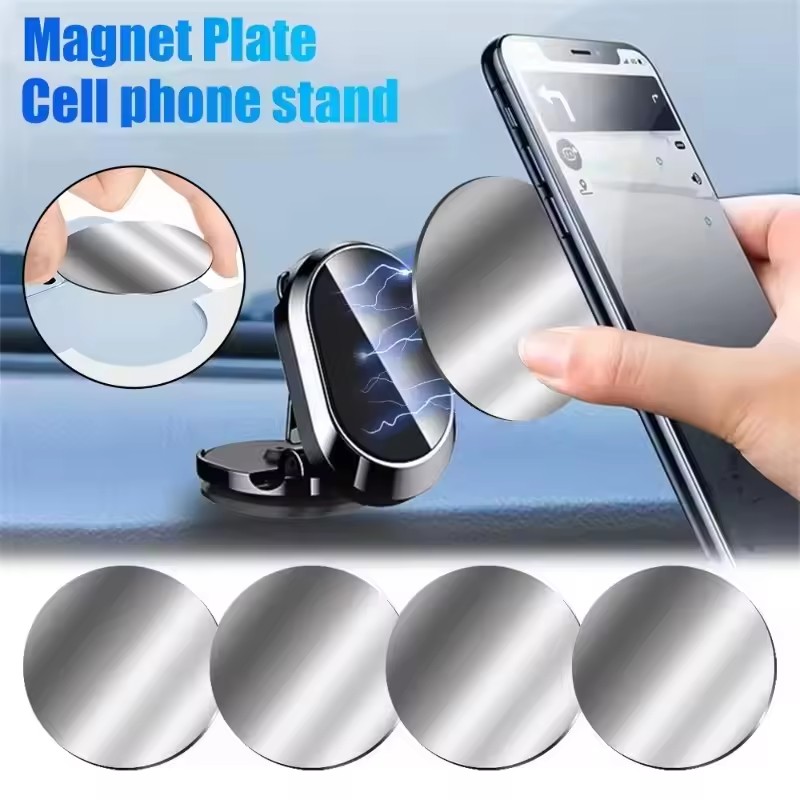 แผ่นโลหะแม่เหล็ก 1/50 ชิ้น สำห - Phone Stands บทวิจารณ์และราคา