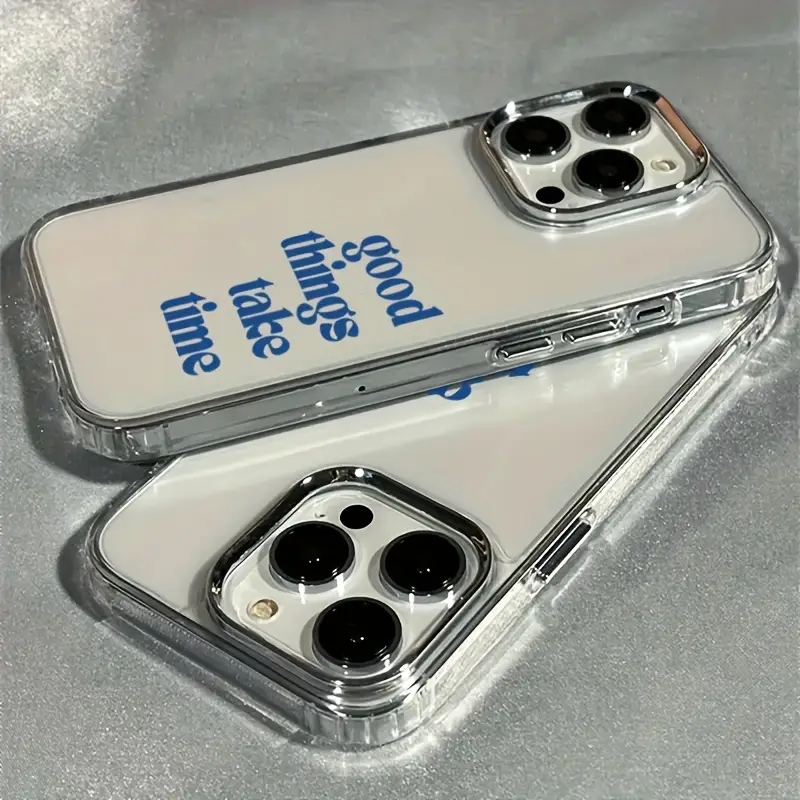 Good Things Take Time เคสกรอบเ - Clear Shockproof Bumper Case บทวิจารณ์และราคา
