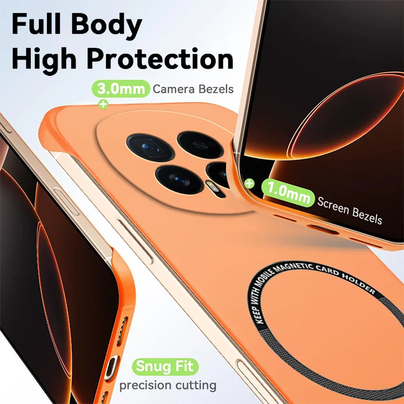 เคสโทรศัพท์แบบไร้ขอบแม่เหล็กบา - Matte Hard Pc Back Case บทวิจารณ์และราคา