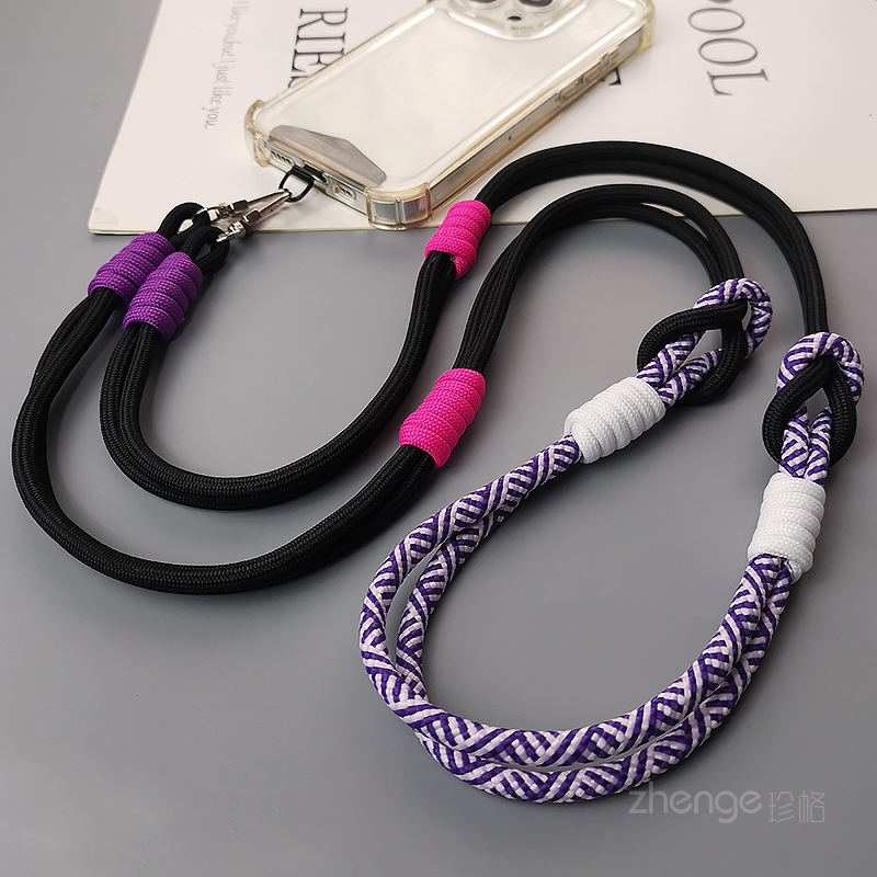 เชือกคล้องโทรศัพท์มือถือสายสะพ - Crossbody Lanyard Neck Strap Case บทวิจารณ์และราคา