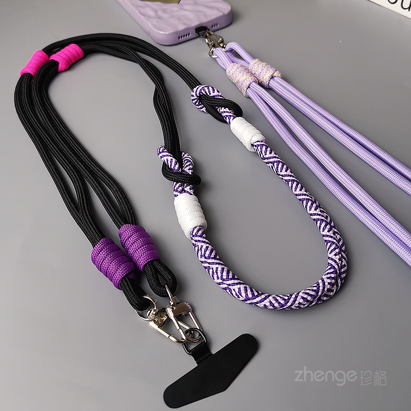 เชือกคล้องโทรศัพท์มือถือสายสะพ - Crossbody Lanyard Neck Strap Case บทวิจารณ์และราคา