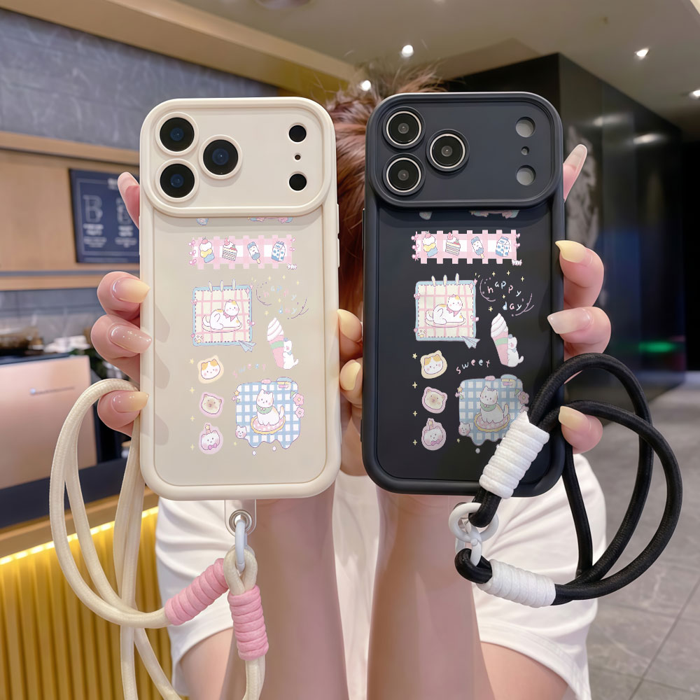 สายคล้องข้อมือลายการ์ตูนแมวน่า - Cute Cartoon Wrist Strap Silicone Case บทวิจารณ์และราคา