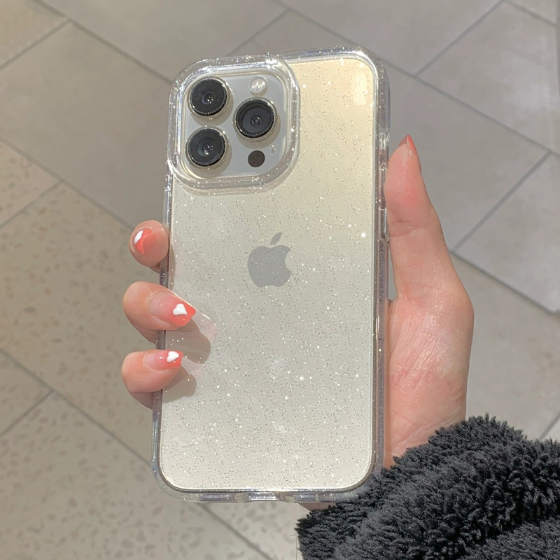 โปร่งใสง่ายGlitterเคสโทรศัพท์ส - Clear Shockproof Bumper Case บทวิจารณ์และราคา