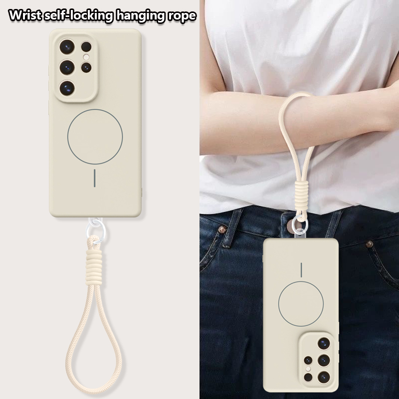 ซิลิโคนเหลวแม่เหล็กเชือกคล้องโ - Liquid Silicone Magnetic Phone Case บทวิจารณ์และราคา