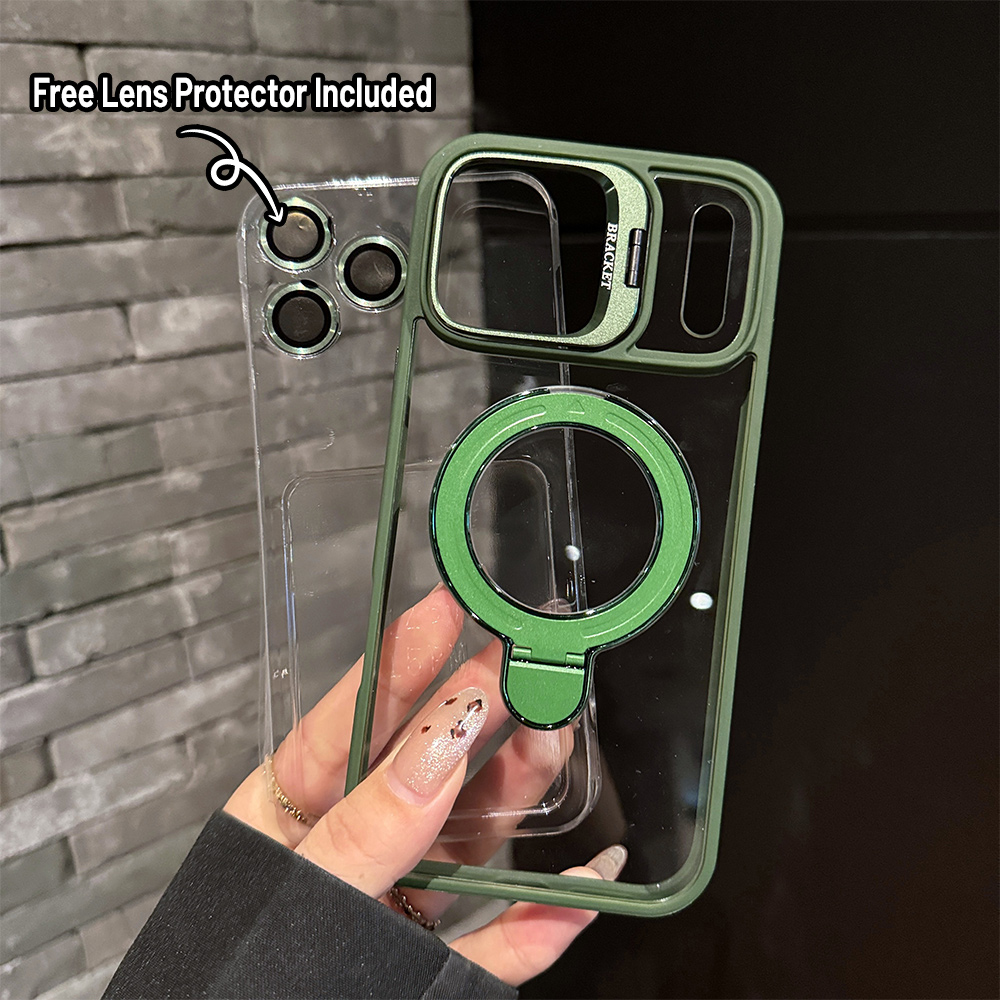 เคสโทรศัพท์แม่เหล็ก Magsafe สำ - Clear Shockproof Bumper Case บทวิจารณ์และราคา