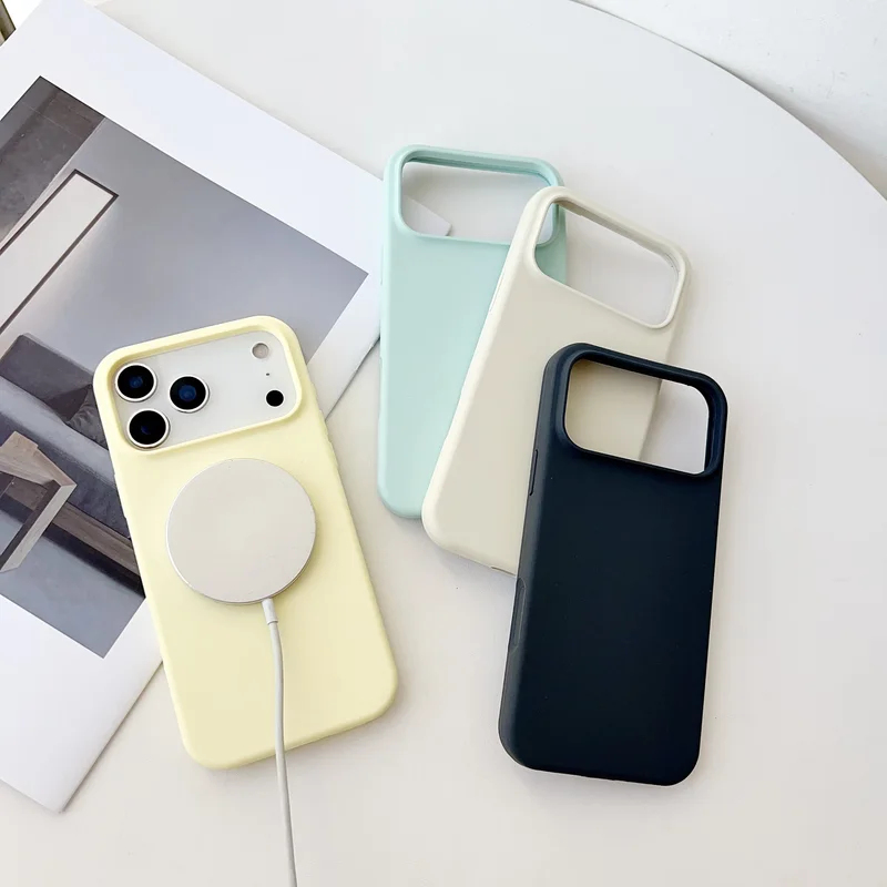 เคสซิลิโคนเหลวแบบดั้งเดิมสำหรั - Liquid Silicone Magnetic Phone Case บทวิจารณ์และราคา
