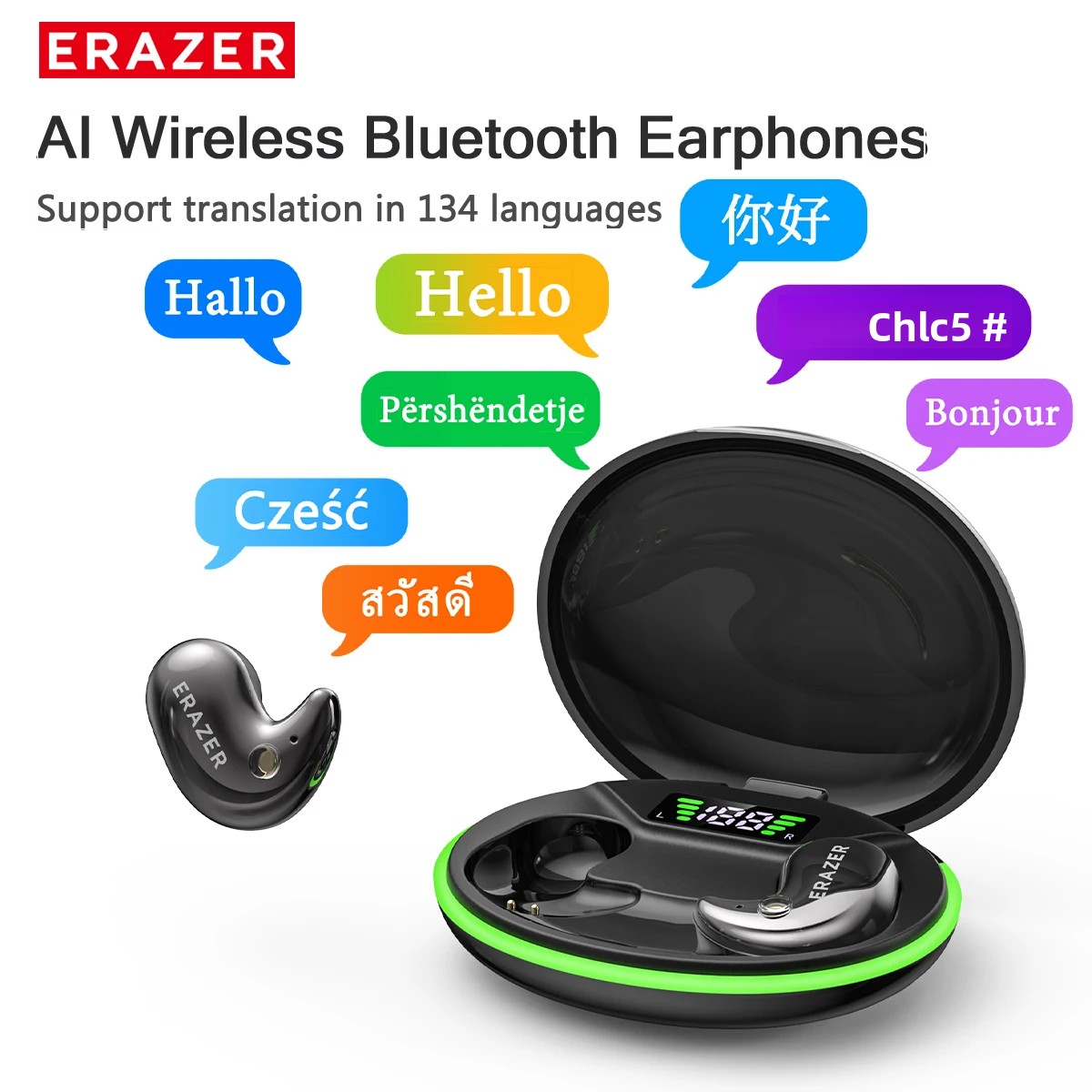 หูฟังบลูทูธแบบอินเอียร์ EARZER - Phone Cases บทวิจารณ์และราคา