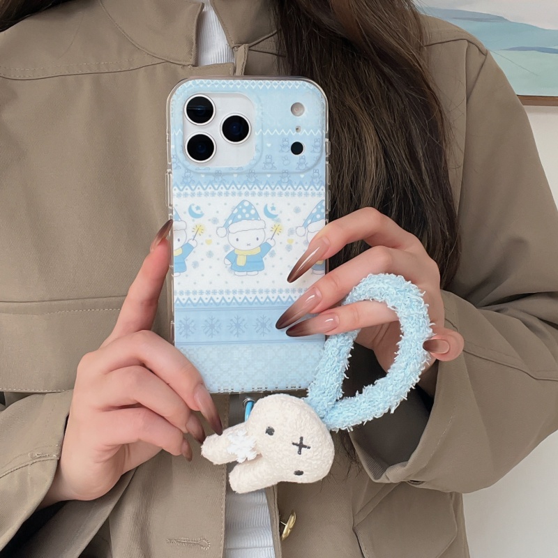 เคสโทรศัพท์ลายมิฟฟี่น่ารัก ลาย - Cute Cartoon Wrist Strap Silicone Case บทวิจารณ์และราคา
