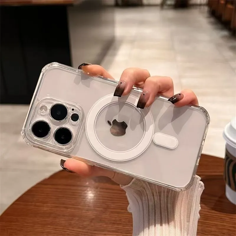 เคสโทรศัพท์แม่เหล็กสำหรับชาร์จ - Clear Shockproof Bumper Case บทวิจารณ์และราคา