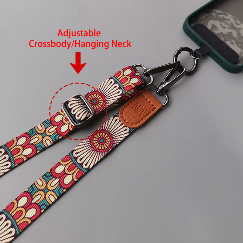 Retro Totem รูปแบบ Crossbody เ - Crossbody Lanyard Neck Strap Case บทวิจารณ์และราคา