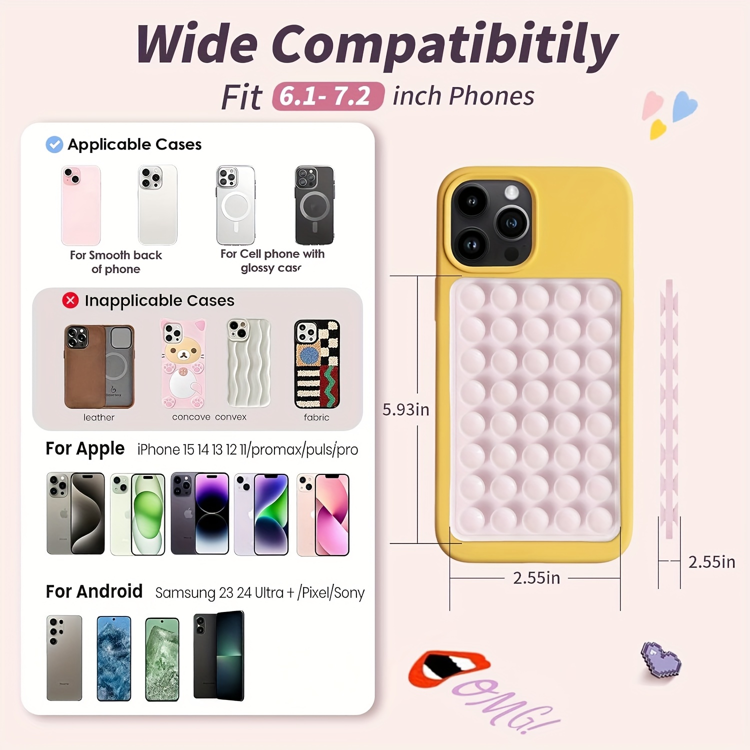 ขาตั้งโทรศัพท์แบบซิลิโคนสองด้า - Phone Stands บทวิจารณ์และราคา