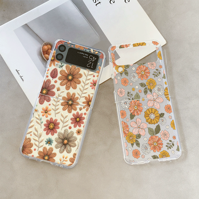 เคสโทรศัพท์ลายดอกไม้สไตล์วินเท - Vintage Floral Pattern Soft Case บทวิจารณ์และราคา