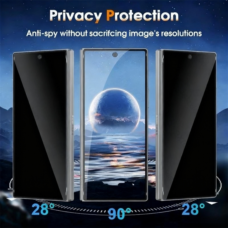 ฟิล์มกระจกกันมอง 4 ชิ้น สำหรับ - Anti Spy Privacy Glass Case บทวิจารณ์และราคา