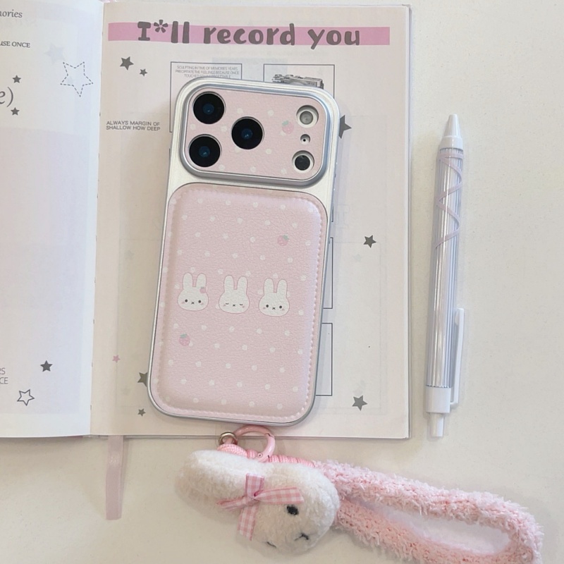เคสโทรศัพท์หนังลายการ์ตูนมิฟฟี - Cute Cartoon Wrist Strap Silicone Case บทวิจารณ์และราคา